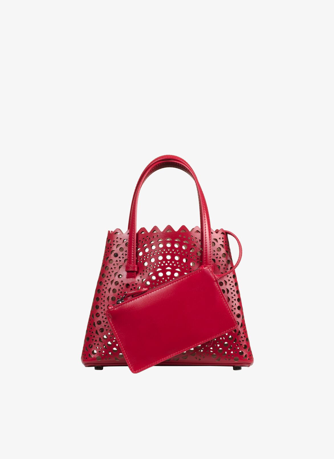 Handbags ALAÏA HANDBAGS ROSSO VERNICE